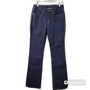 Duluth Trading Jeans Womens Duluthflex Work Relaxed Straight Leg, sz 4